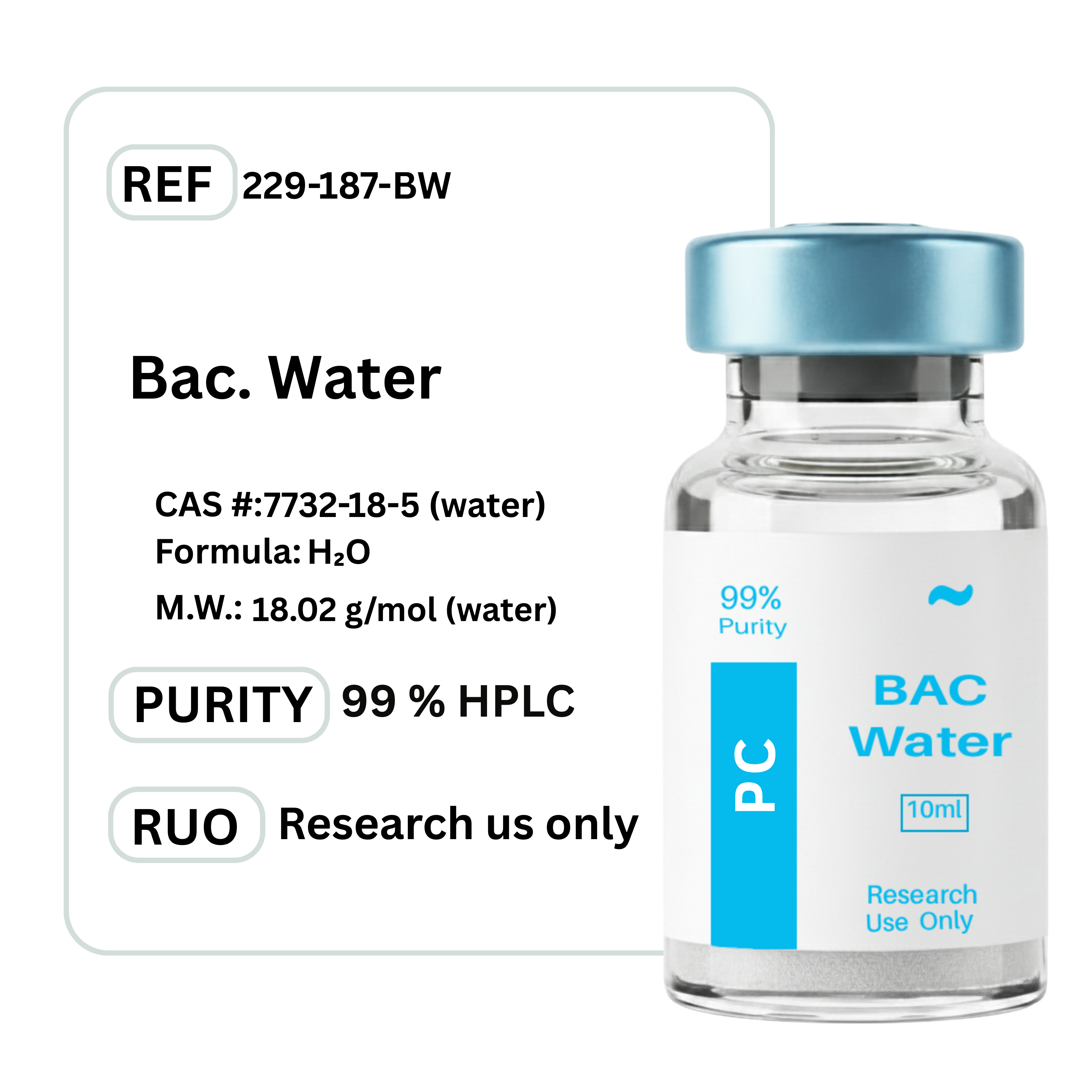 BAC Bacteriostatic Water